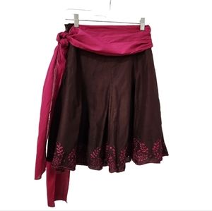 Heart Soul Vintage Skirt Brown Size 1